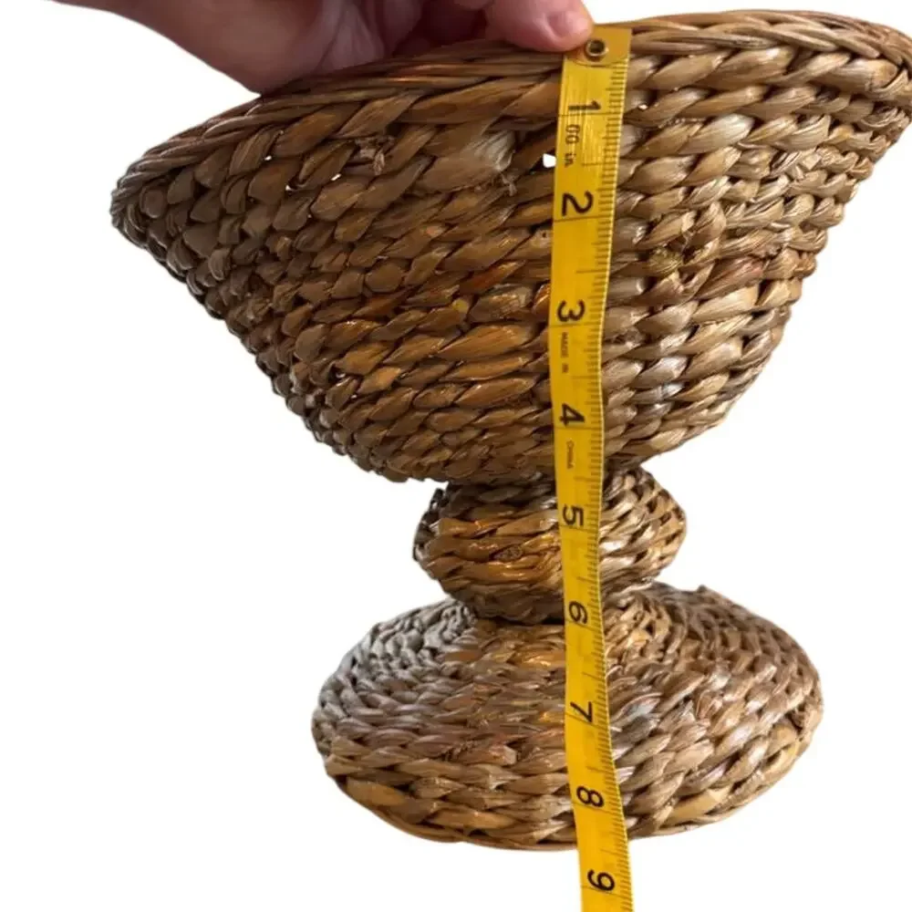 Pedestal basket home decor great for Easter - Picture 4 of 6